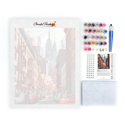 New York – Malen nach Zahlen