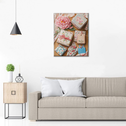 Geschenk – Malen nach Zahlen