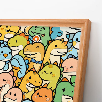 Kleiner Drache – Ausmalpuzzle aus Holz