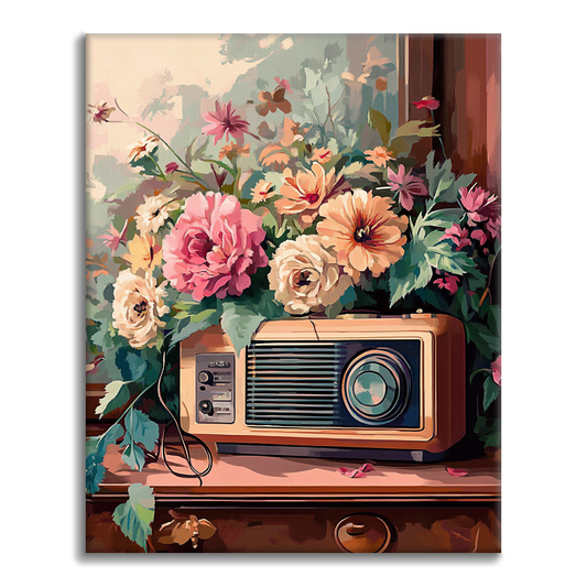 Vintage Melody - Malen nach Zahlen