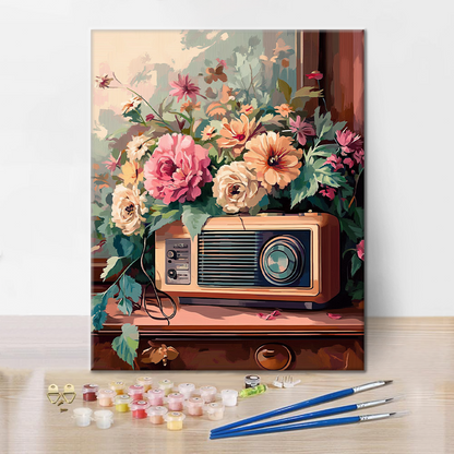 Vintage Melody - Malen nach Zahlen