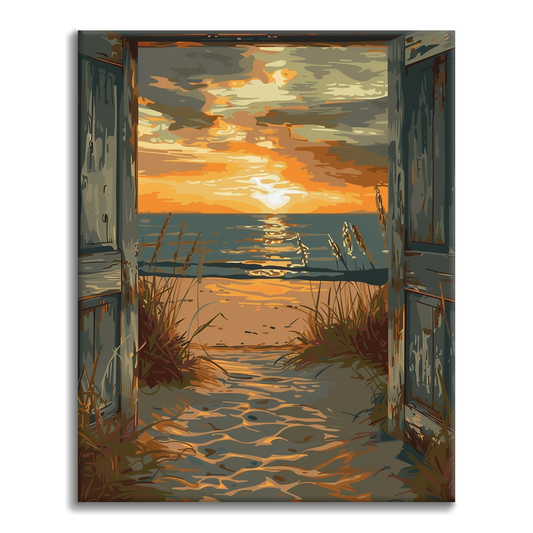 Twilight Coast - Malen nach Zahlen
