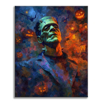 Frankenstein - Malen nach Zahlen