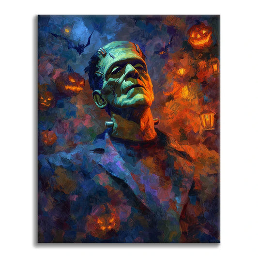 Frankenstein - Malen nach Zahlen