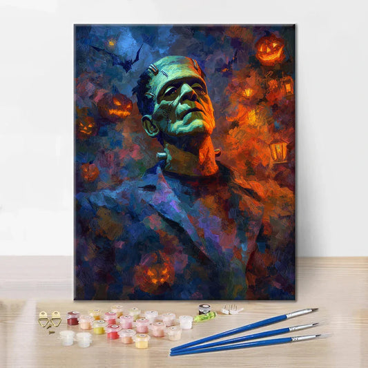 Frankenstein - Malen nach Zahlen