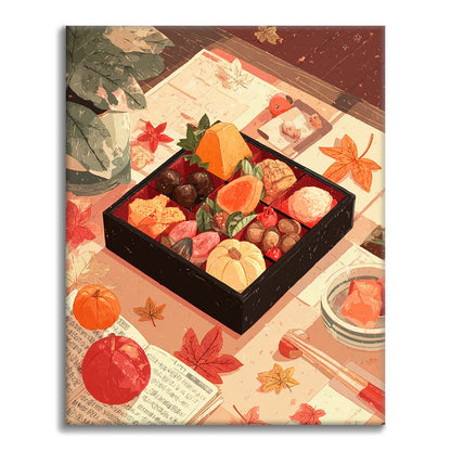 Herbstfest - Malen nach Zahlen