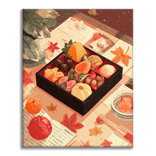 Herbstfest - Malen nach Zahlen