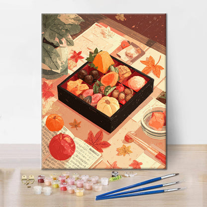 Herbstfest - Malen nach Zahlen