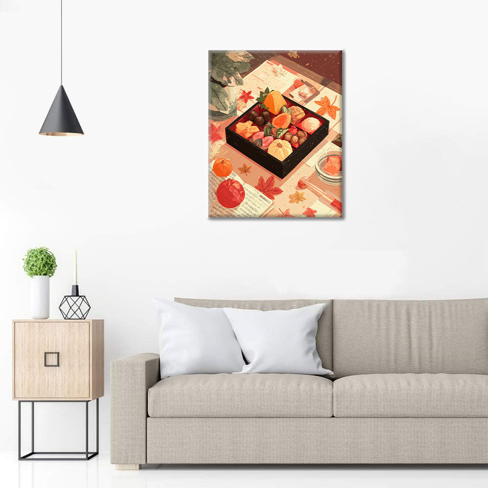 Herbstfest - Malen nach Zahlen