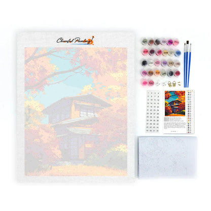 Autumn's Embrace - Malen nach Zahlen