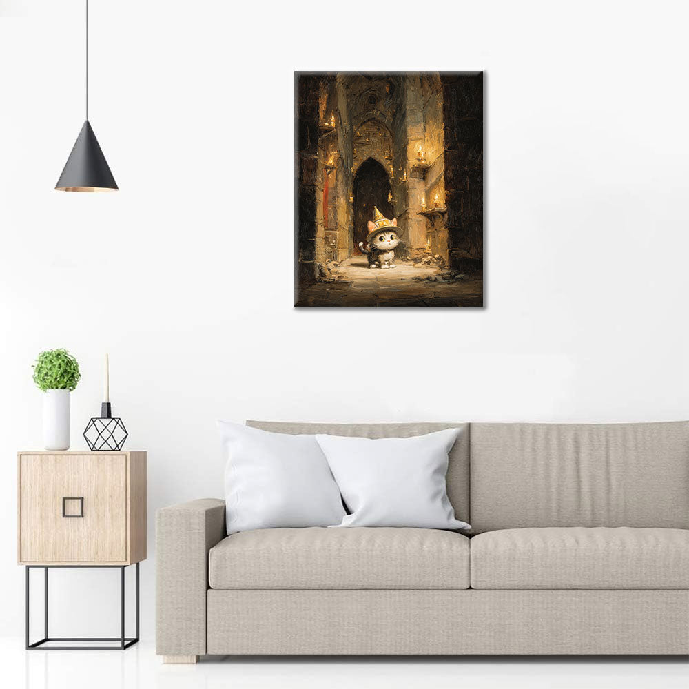 Katzenabenteuer - Malen nach Zahlen