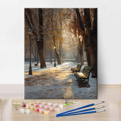 Early Winter Park - Malen nach Zahlen