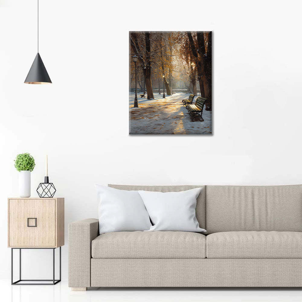 Early Winter Park - Malen nach Zahlen