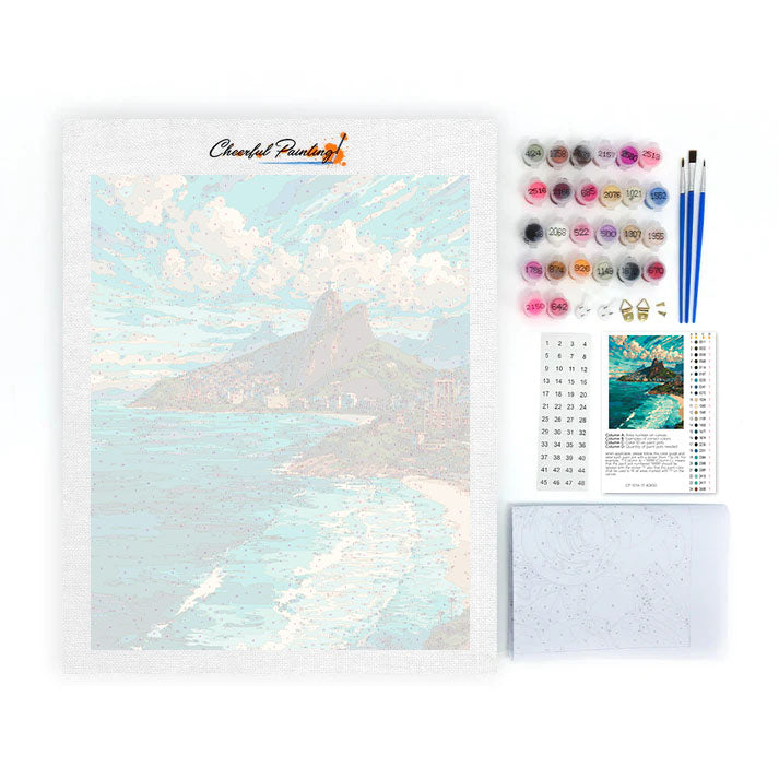 Rio de Janeiro - Malen nach Zahlen