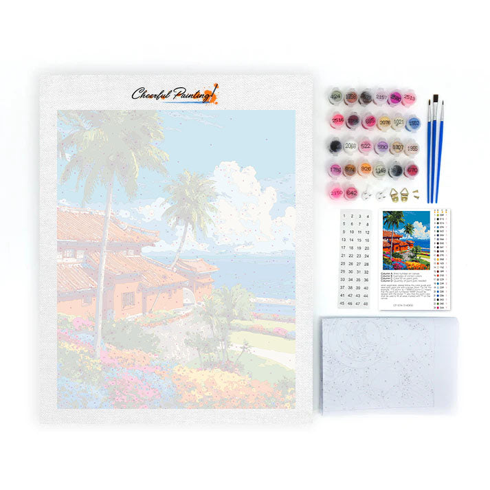 Schloss Shurijo - Malen nach Zahlen