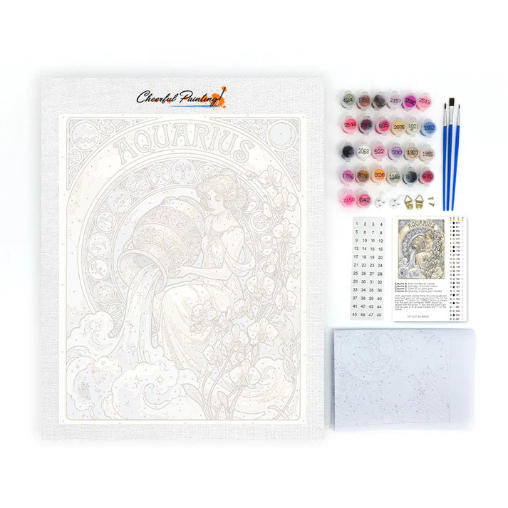 WASSERMANN - Malen nach Zahlen