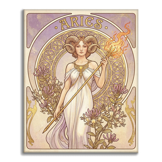 Widder – Malen nach Zahlen