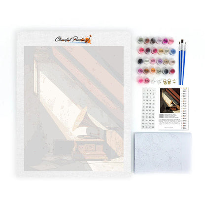 Dachbodengrammophon – Malen nach Zahlen