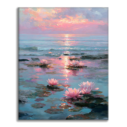 Blush Horizon – Malen nach Zahlen