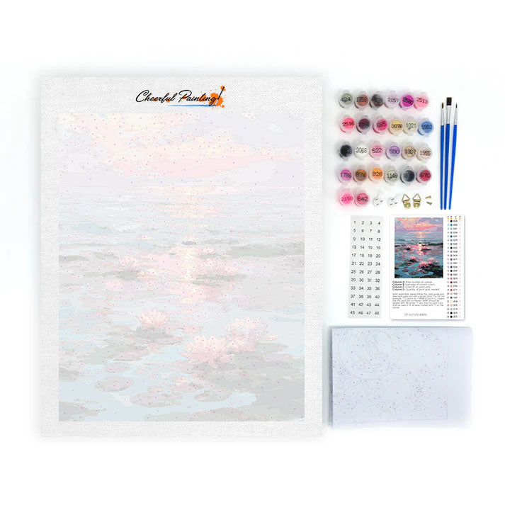 Blush Horizon – Malen nach Zahlen