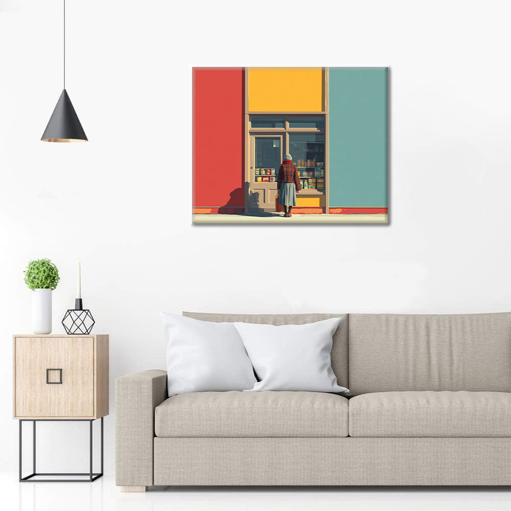 Corner Shop – Malen nach Zahlen