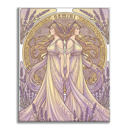 Zwillinge – Malen nach Zahlen