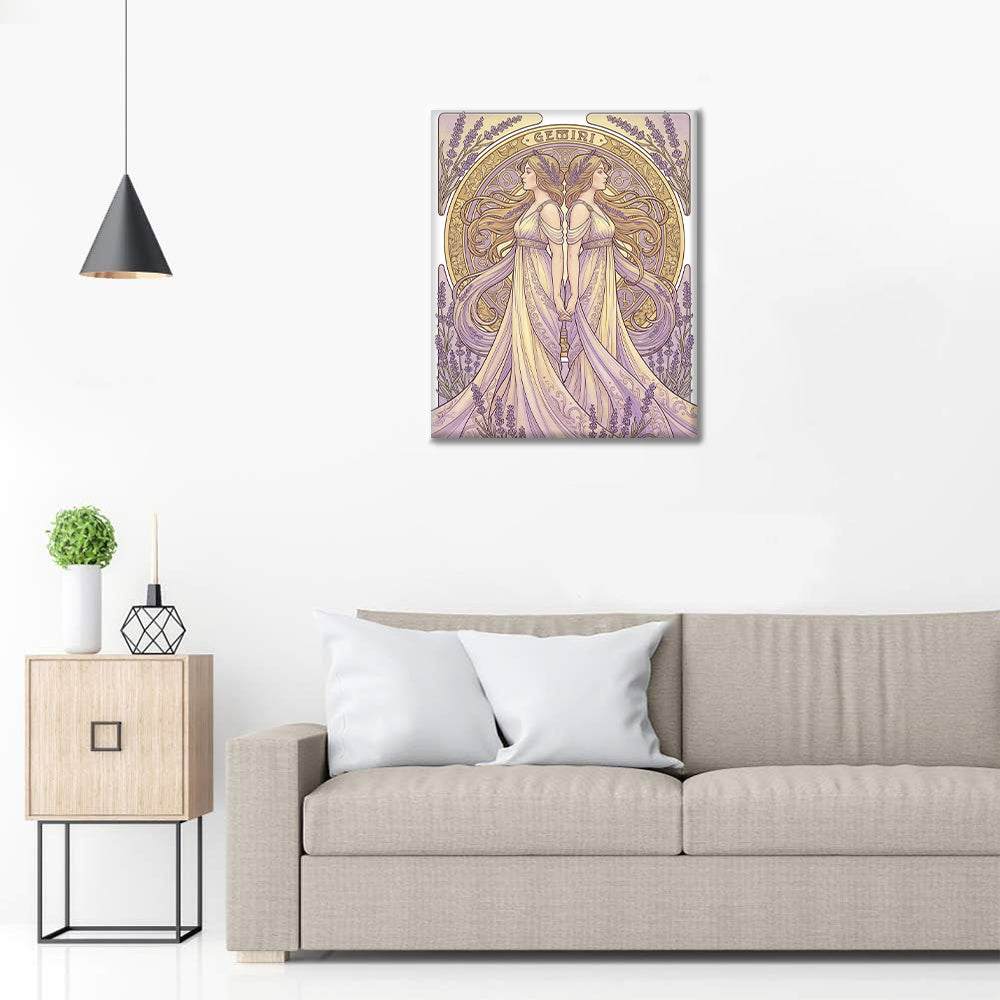 Zwillinge – Malen nach Zahlen