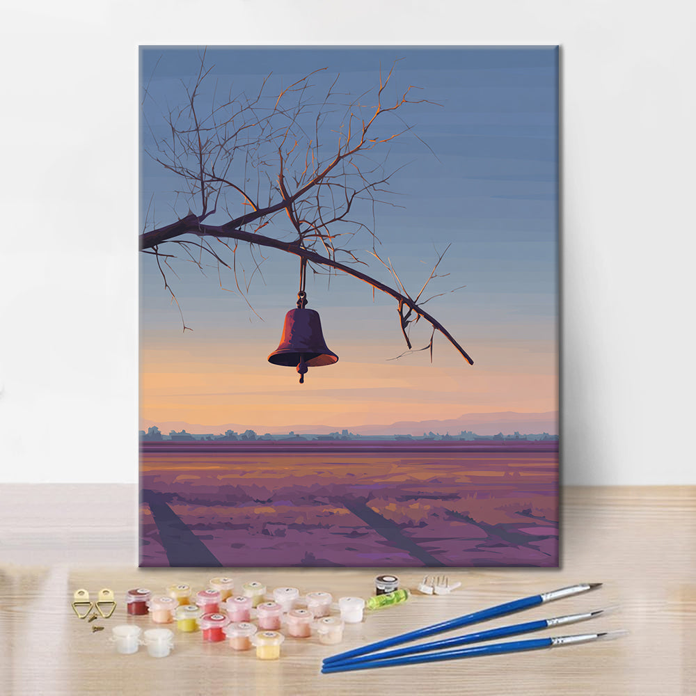 Hängende Glocke – Malen nach Zahlen