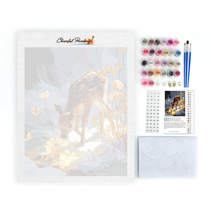 Little Fawn's Glow – Malen nach Zahlen