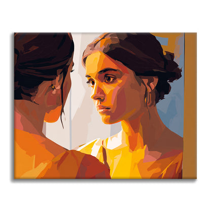 Spiegelbild – Malen nach Zahlen