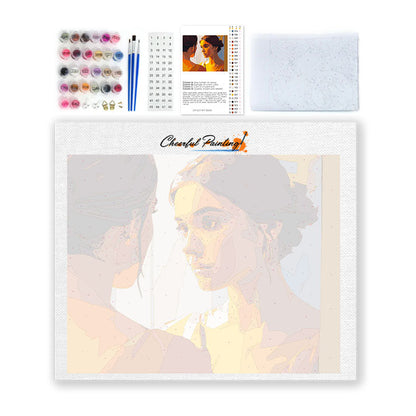 Spiegelbild – Malen nach Zahlen