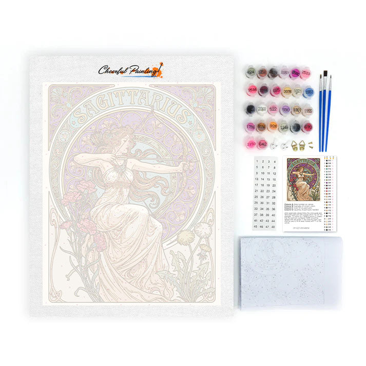 SCHÜTZE - Malen nach Zahlen