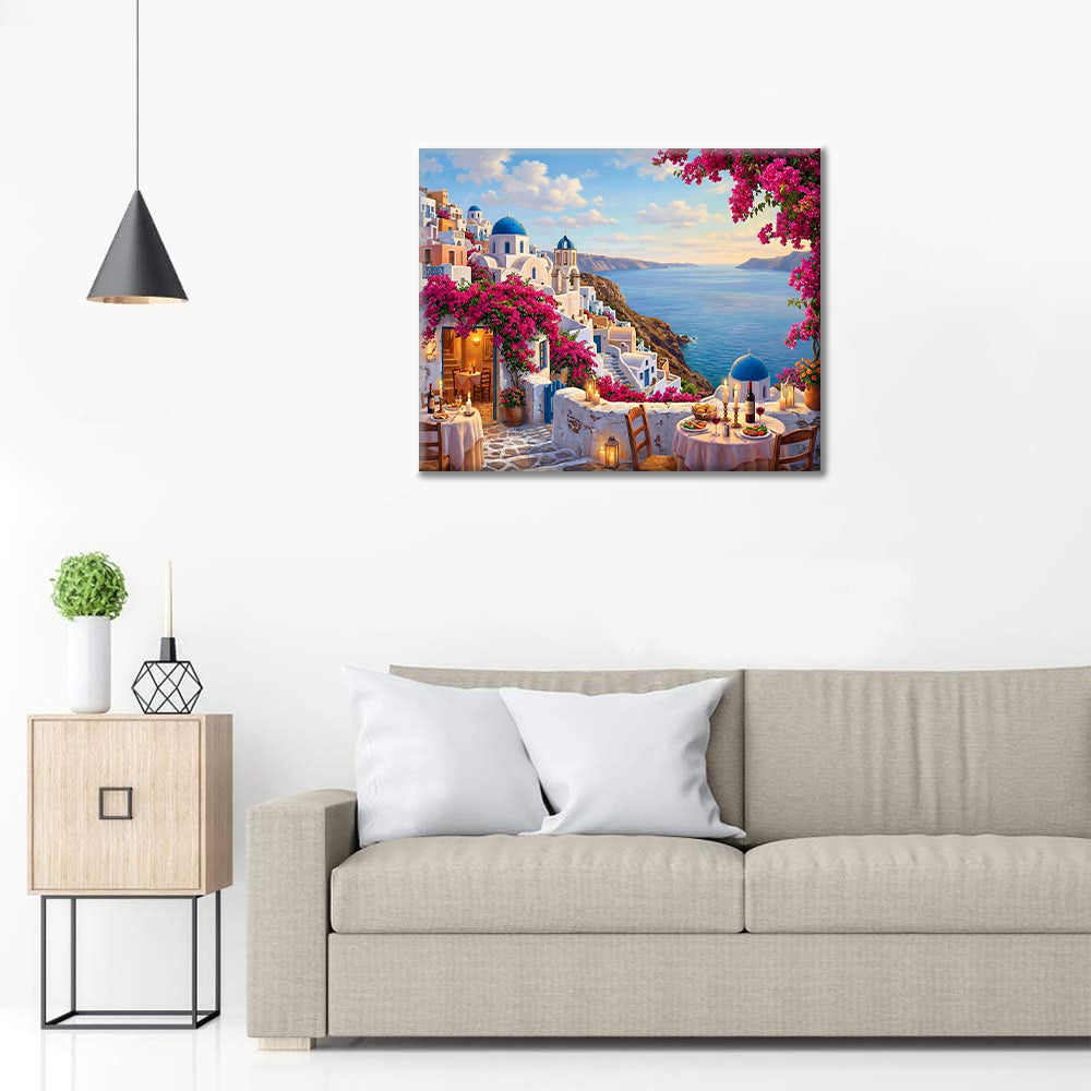 Santorini – Malen nach Zahlen