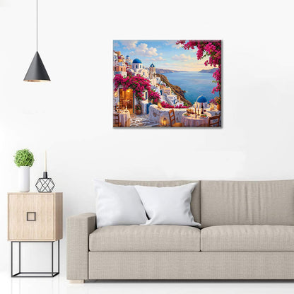 Santorini – Malen nach Zahlen