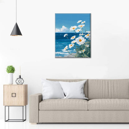 Meeresgänseblümchen – Malen nach Zahlen