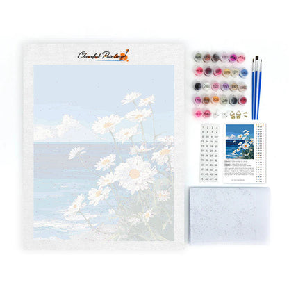 Meeresgänseblümchen – Malen nach Zahlen