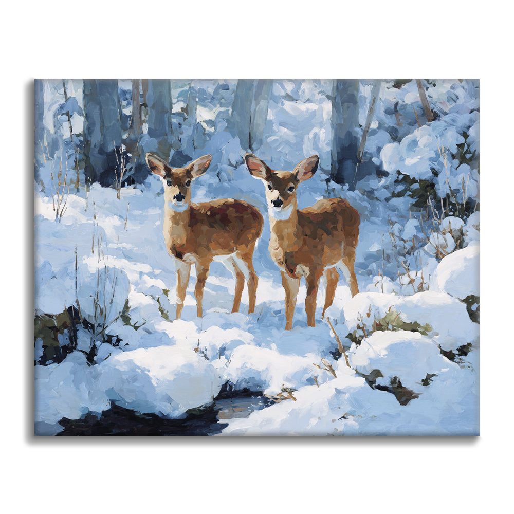 Das stille Paar – Malen nach Zahlen