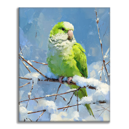 Der Papagei – Malen nach Zahlen