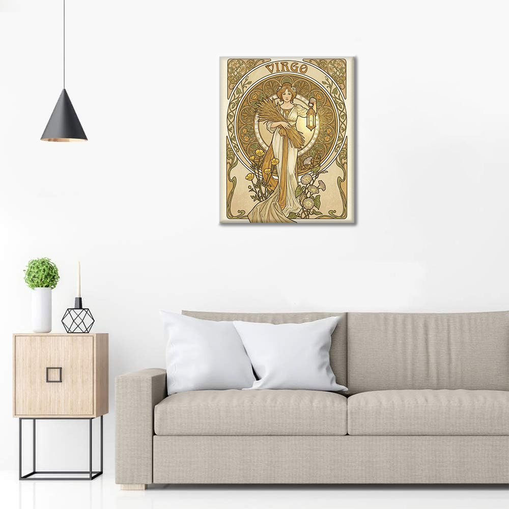 Jungfrau – Malen nach Zahlen