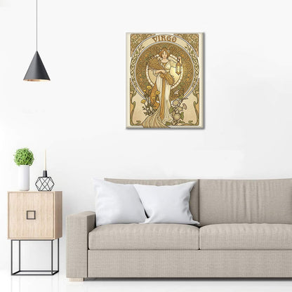 Jungfrau – Malen nach Zahlen