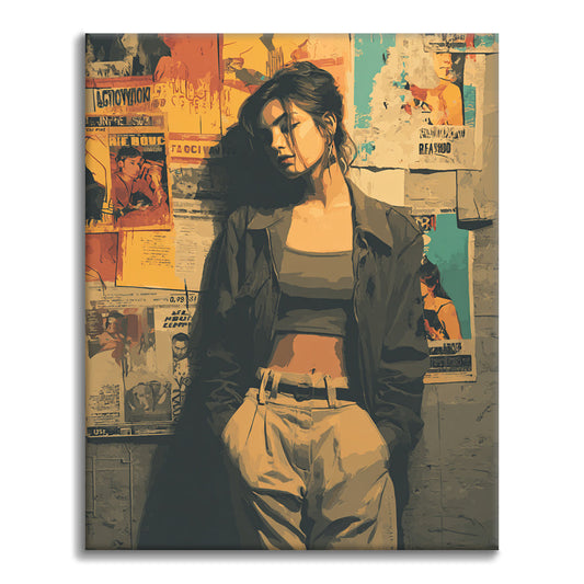 Wallflower Mood – Malen nach Zahlen