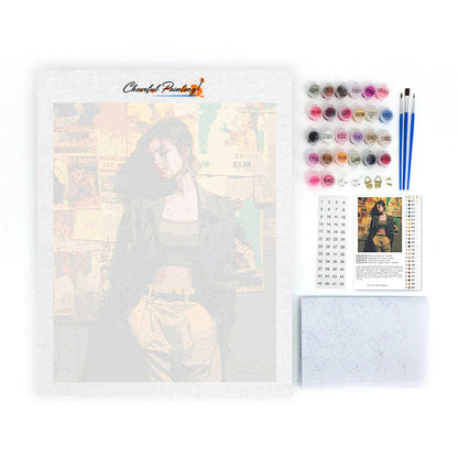 Wallflower Mood – Malen nach Zahlen