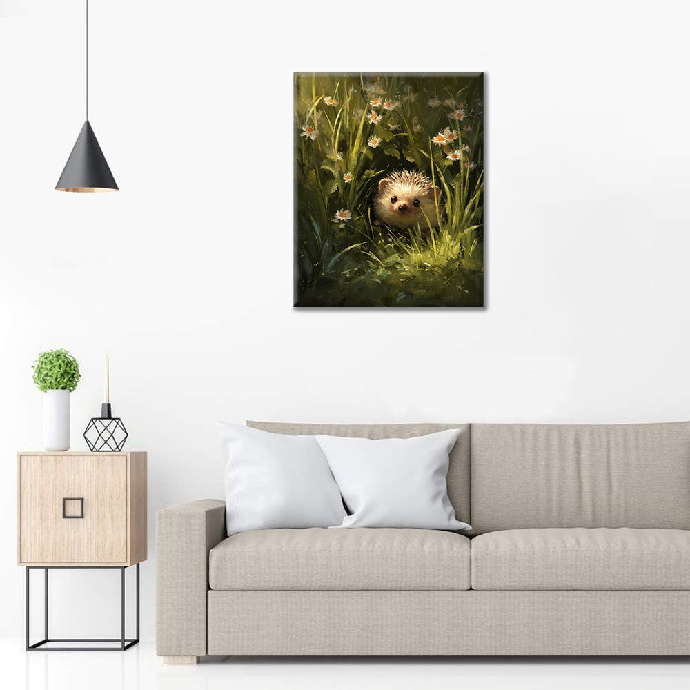 Blumenigel – Malen nach Zahlen