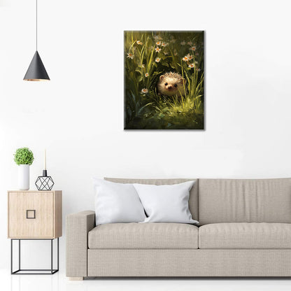 Blumenigel – Malen nach Zahlen