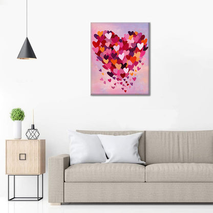 Herzensfreude – Malen nach Zahlen