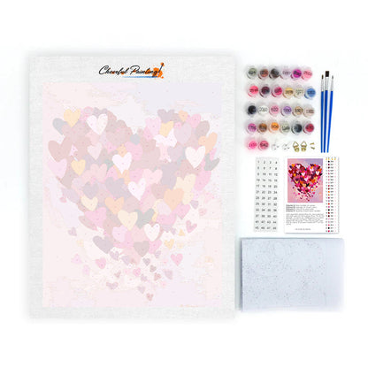 Herzensfreude – Malen nach Zahlen