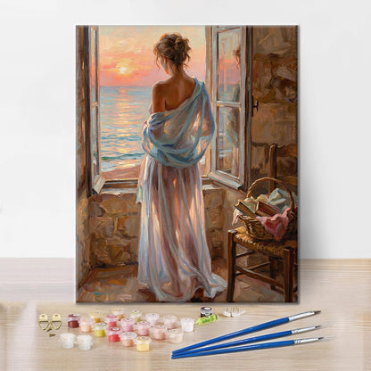 Morgenträumerei – Malen nach Zahlen