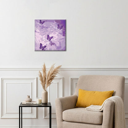 Violet Dreamscape – Mini-Malen nach Zahlen