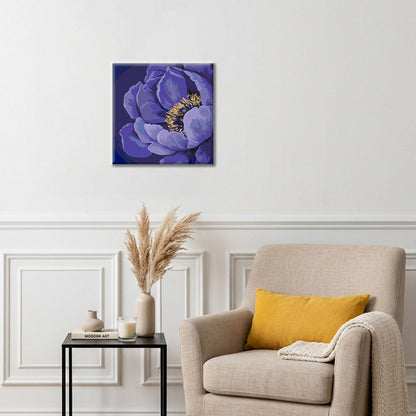 Mitternachtsblüte – Mini-Malen nach Zahlen