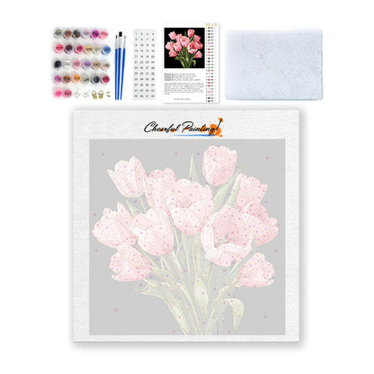 Mitternachtstulpen – Mini-Malen nach Zahlen